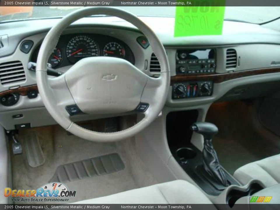 2005 Chevrolet Impala LS Silverstone Metallic / Medium Gray Photo #12