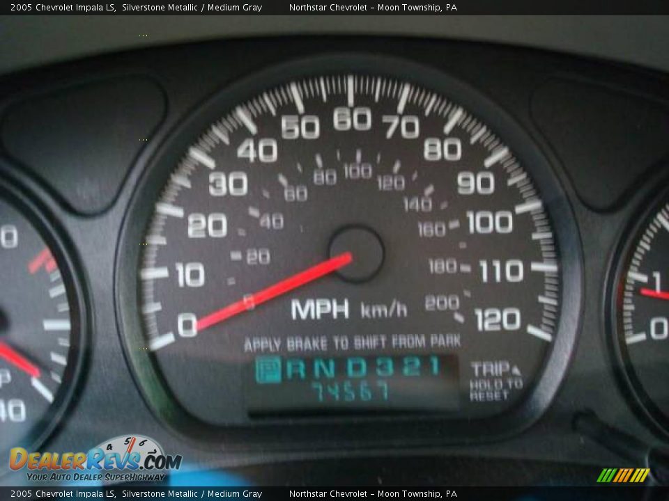 2005 Chevrolet Impala LS Silverstone Metallic / Medium Gray Photo #20