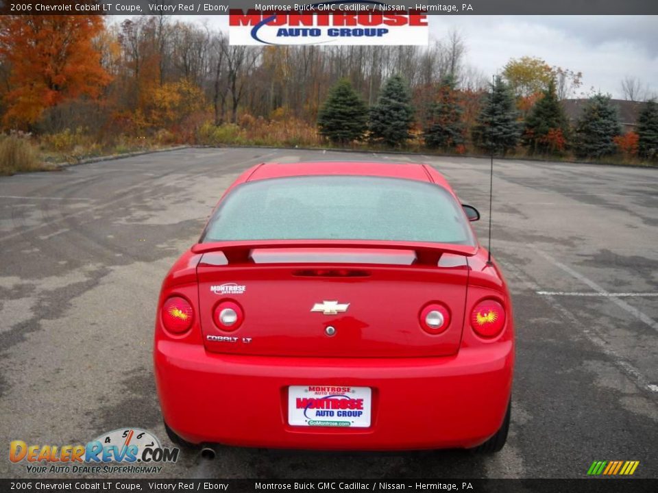 2006 Chevrolet Cobalt LT Coupe Victory Red / Ebony Photo #4