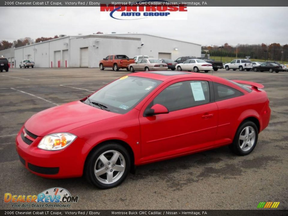 2006 Chevrolet Cobalt LT Coupe Victory Red / Ebony Photo #17