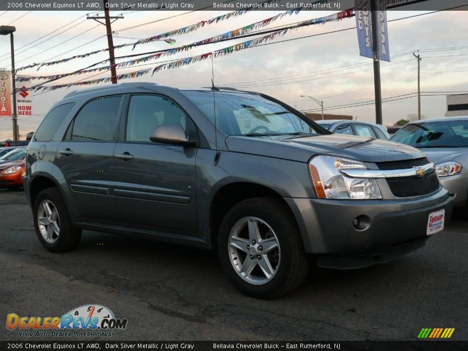 2006 Chevrolet Equinox LT AWD Dark Silver Metallic / Light Gray Photo #3
