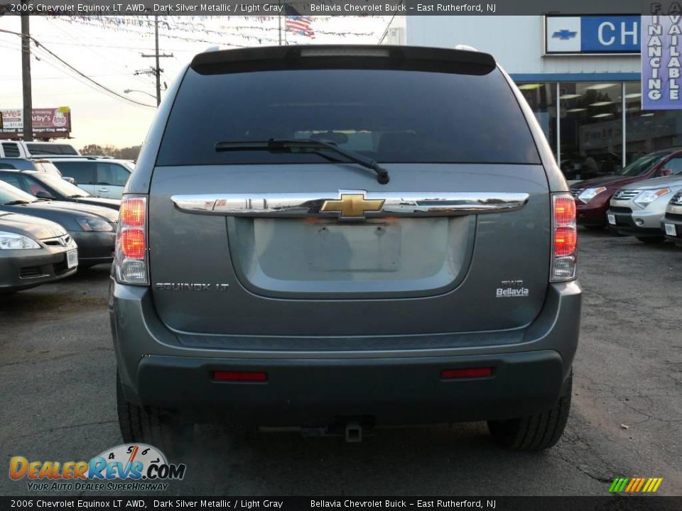 2006 Chevrolet Equinox LT AWD Dark Silver Metallic / Light Gray Photo #5