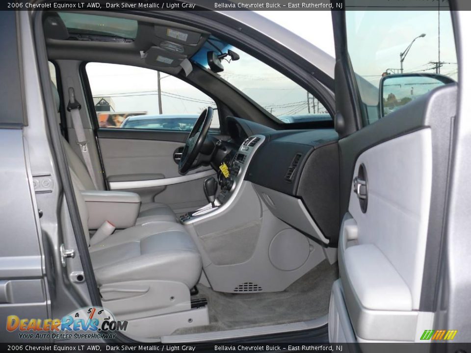 2006 Chevrolet Equinox LT AWD Dark Silver Metallic / Light Gray Photo #8
