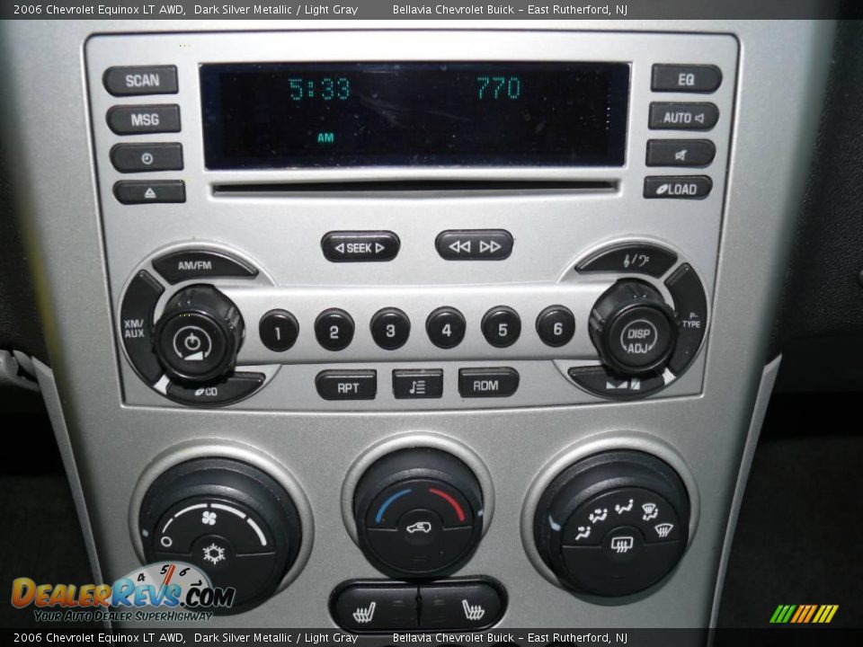 2006 Chevrolet Equinox LT AWD Dark Silver Metallic / Light Gray Photo #10
