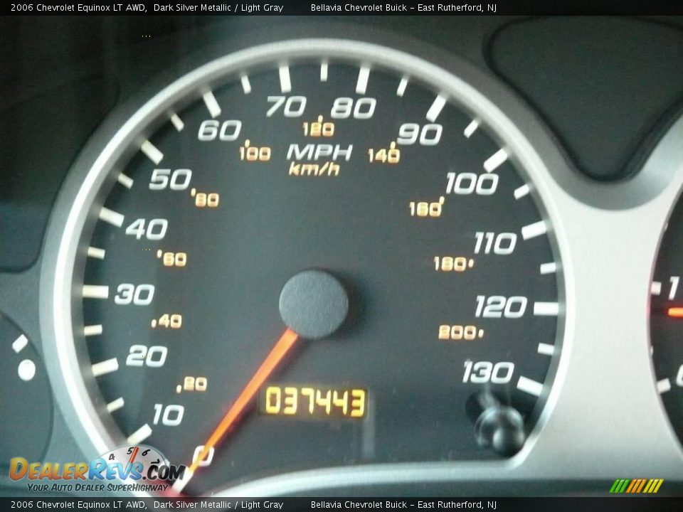 2006 Chevrolet Equinox LT AWD Dark Silver Metallic / Light Gray Photo #11