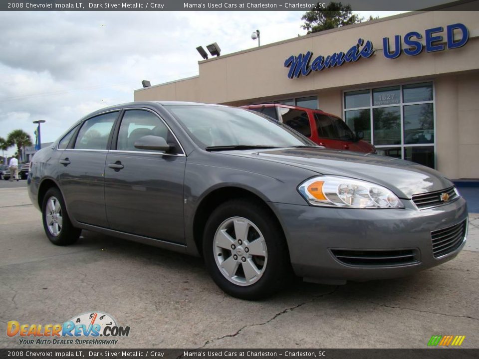 2008 Chevrolet Impala LT Dark Silver Metallic / Gray Photo #2
