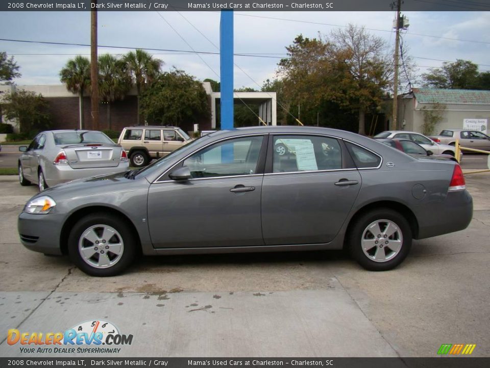 2008 Chevrolet Impala LT Dark Silver Metallic / Gray Photo #5