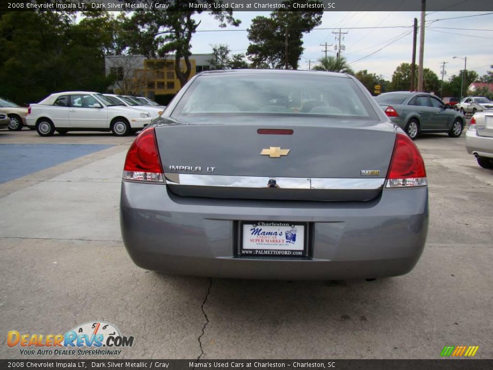 2008 Chevrolet Impala LT Dark Silver Metallic / Gray Photo #7