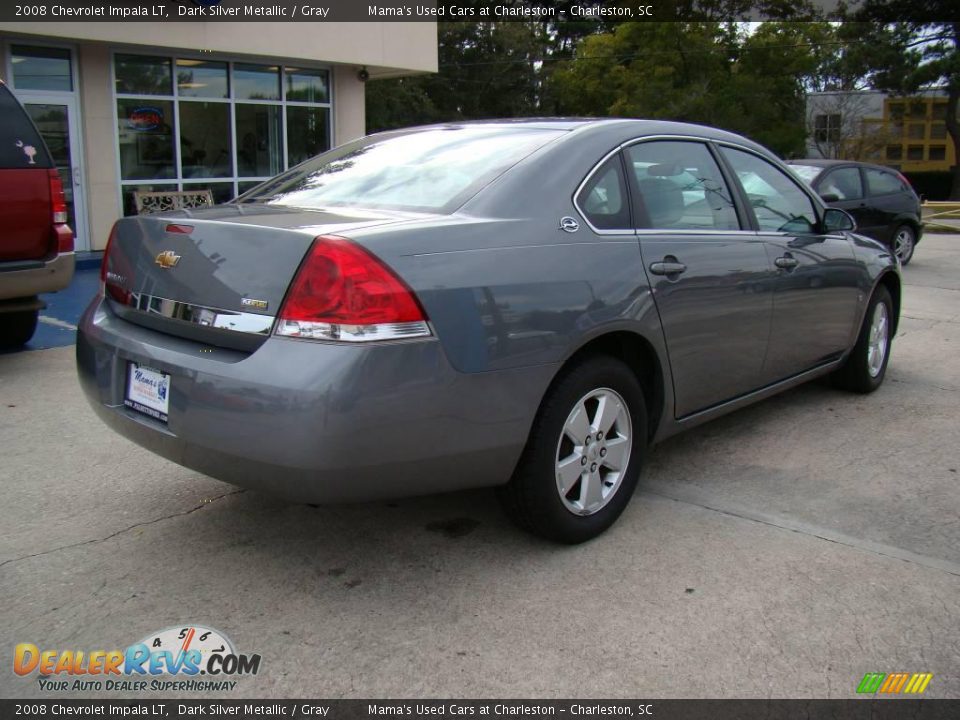 2008 Chevrolet Impala LT Dark Silver Metallic / Gray Photo #8
