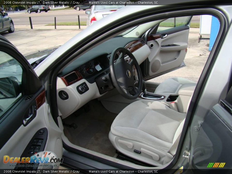 2008 Chevrolet Impala LT Dark Silver Metallic / Gray Photo #9