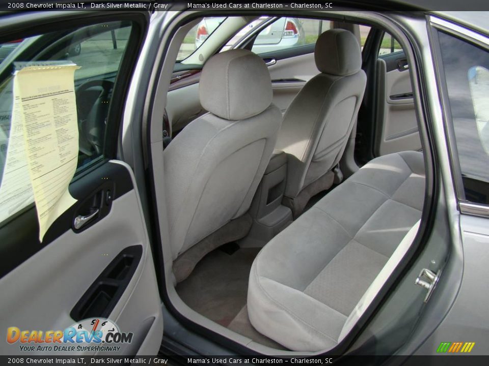 2008 Chevrolet Impala LT Dark Silver Metallic / Gray Photo #10