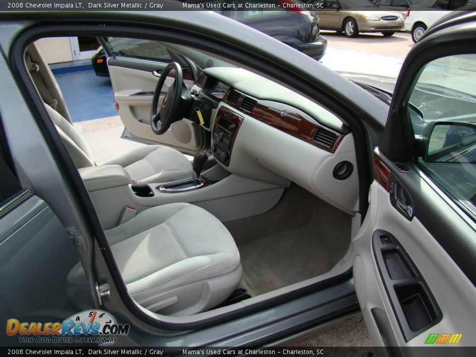 2008 Chevrolet Impala LT Dark Silver Metallic / Gray Photo #11