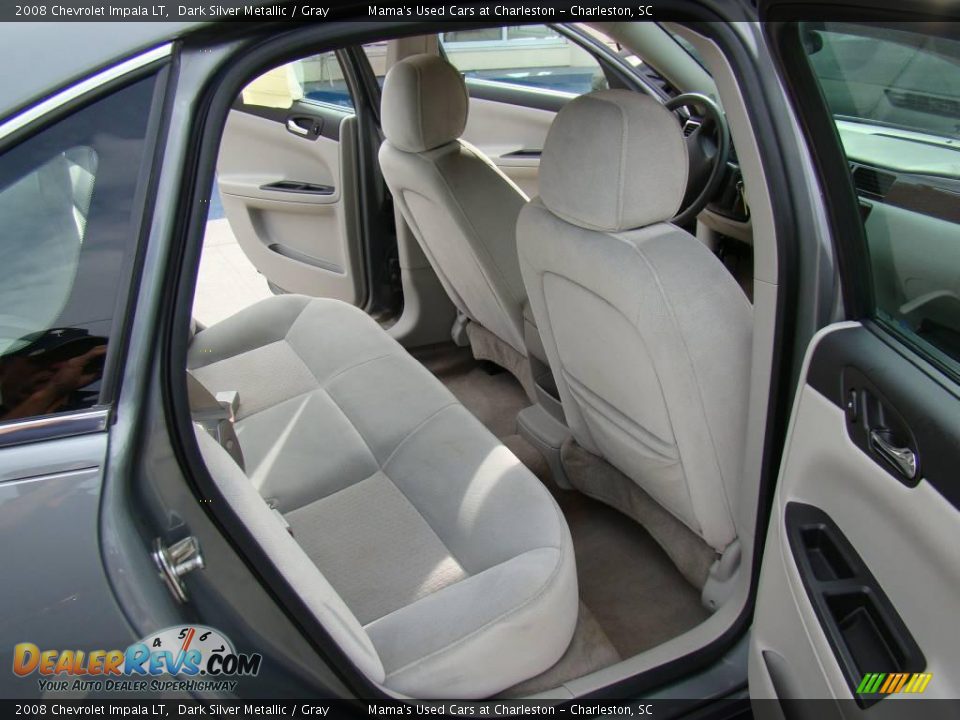 2008 Chevrolet Impala LT Dark Silver Metallic / Gray Photo #12