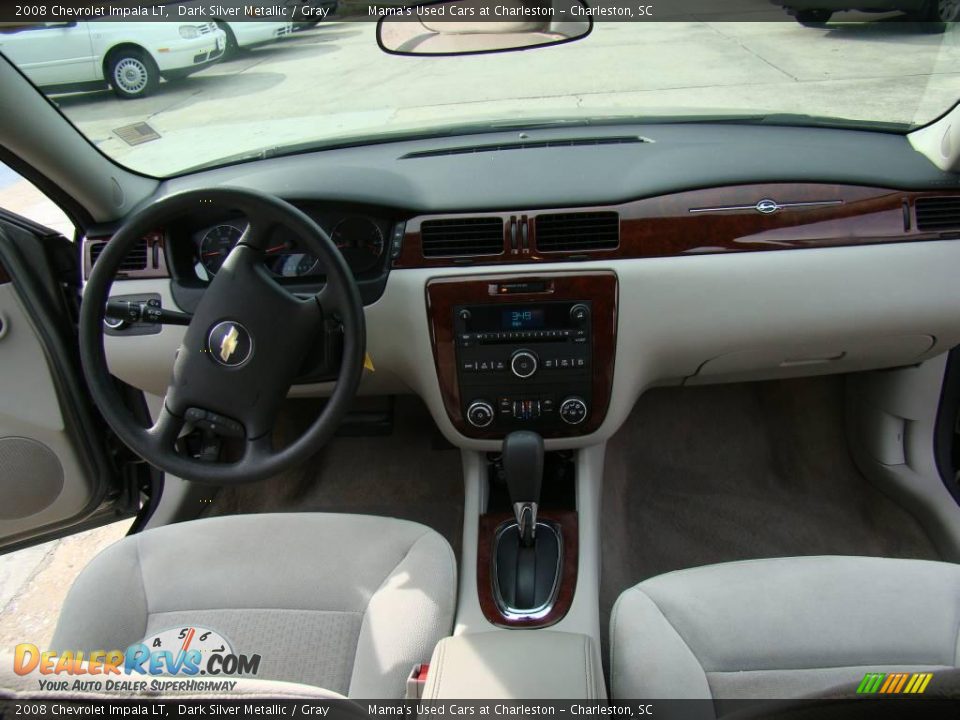 2008 Chevrolet Impala LT Dark Silver Metallic / Gray Photo #13