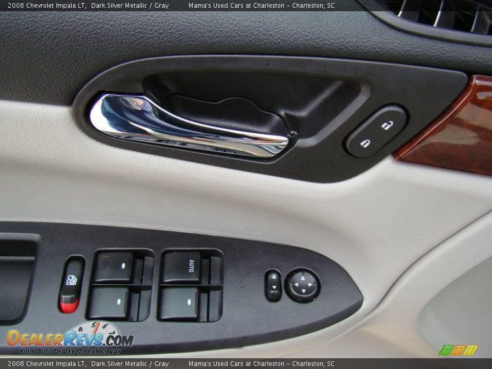 2008 Chevrolet Impala LT Dark Silver Metallic / Gray Photo #17