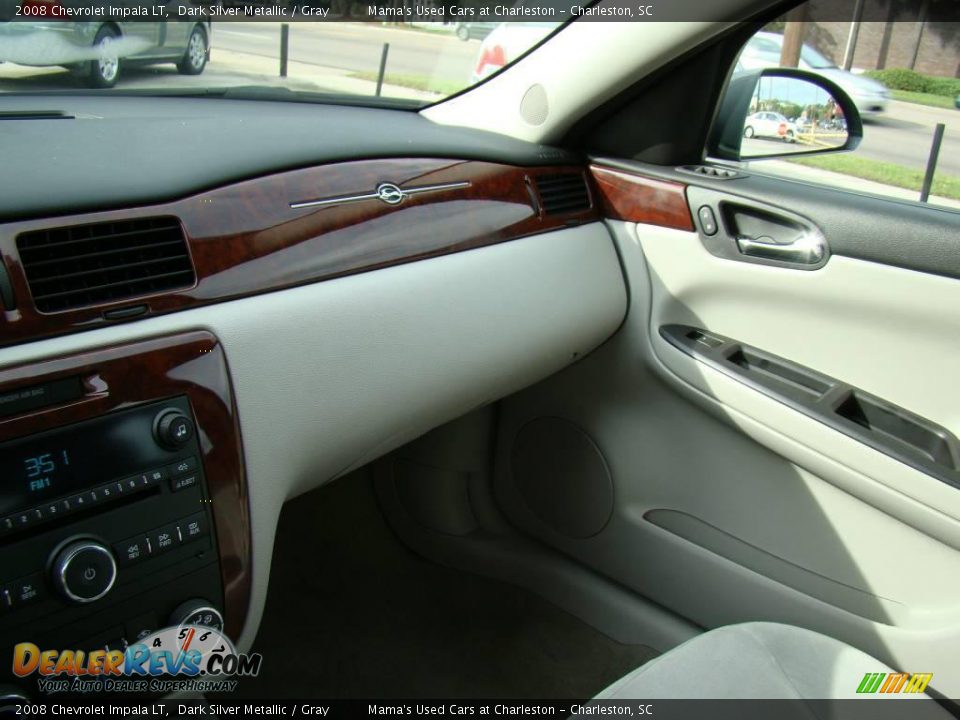 2008 Chevrolet Impala LT Dark Silver Metallic / Gray Photo #18