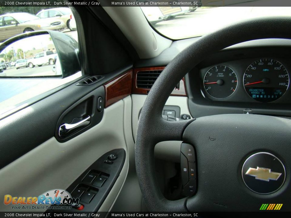 2008 Chevrolet Impala LT Dark Silver Metallic / Gray Photo #20