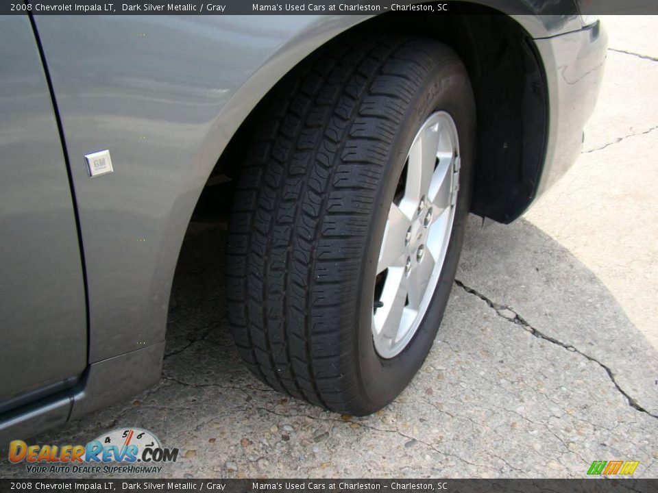 2008 Chevrolet Impala LT Dark Silver Metallic / Gray Photo #24