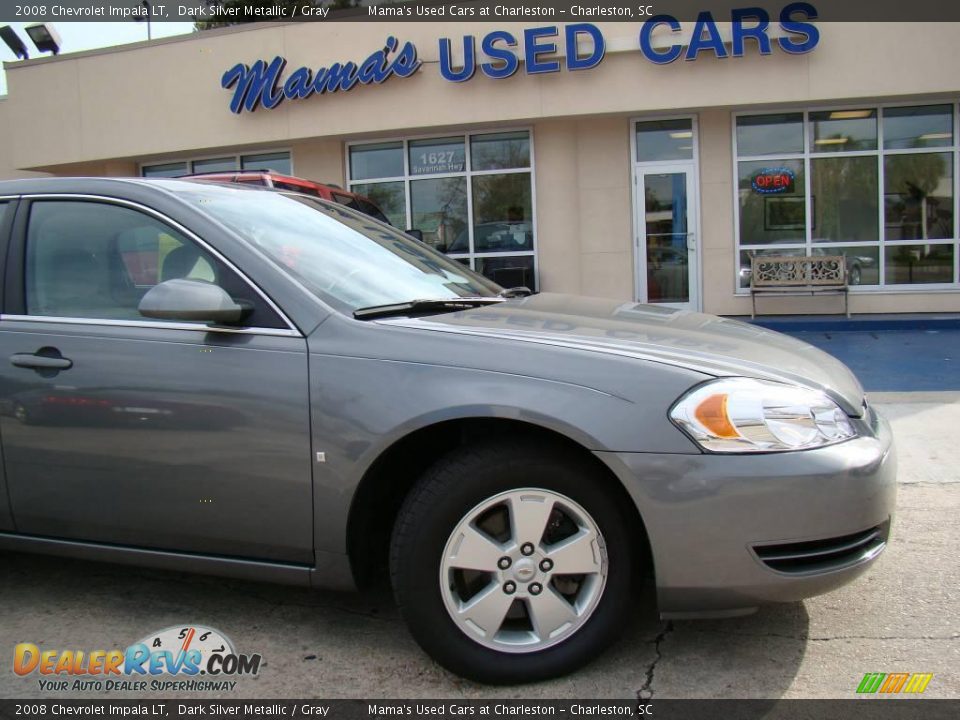 2008 Chevrolet Impala LT Dark Silver Metallic / Gray Photo #25