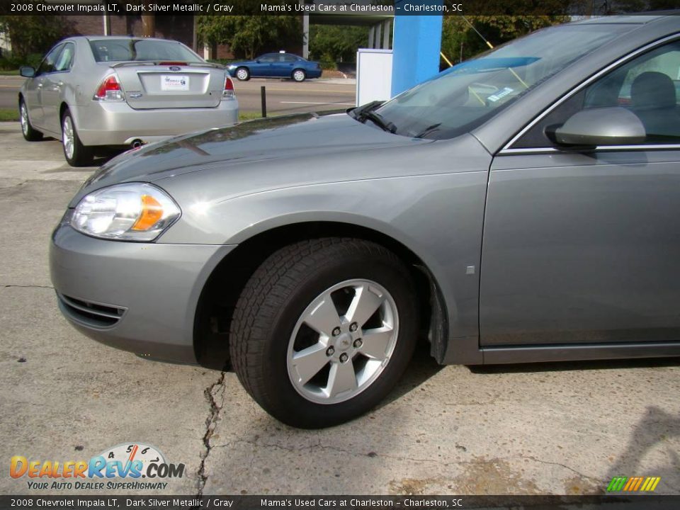2008 Chevrolet Impala LT Dark Silver Metallic / Gray Photo #26