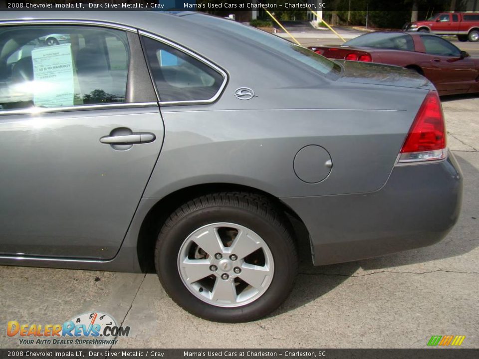 2008 Chevrolet Impala LT Dark Silver Metallic / Gray Photo #27