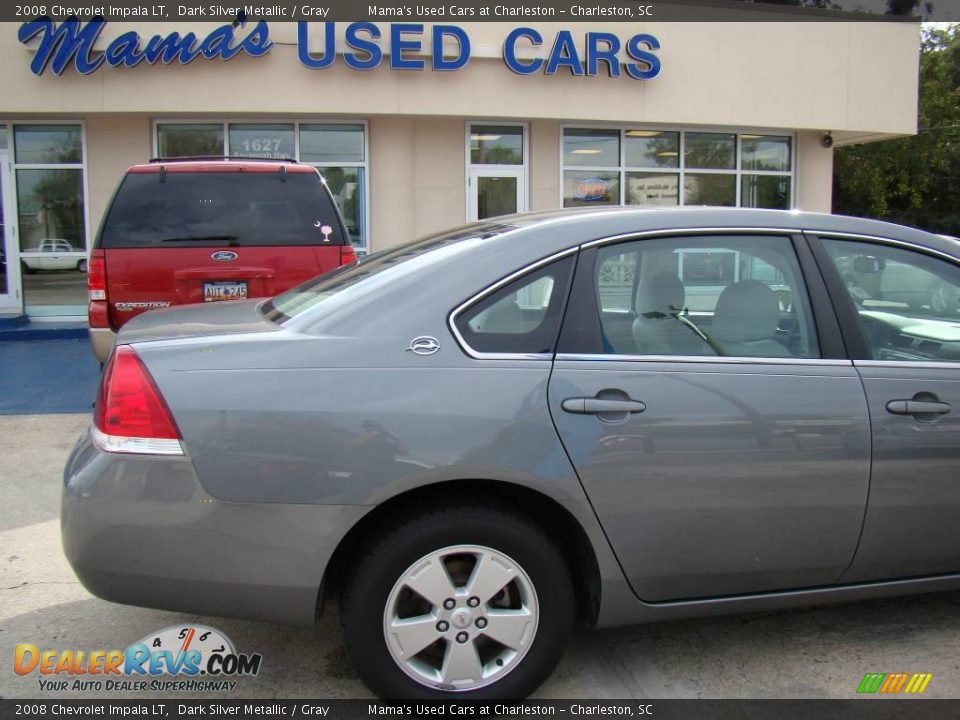 2008 Chevrolet Impala LT Dark Silver Metallic / Gray Photo #28