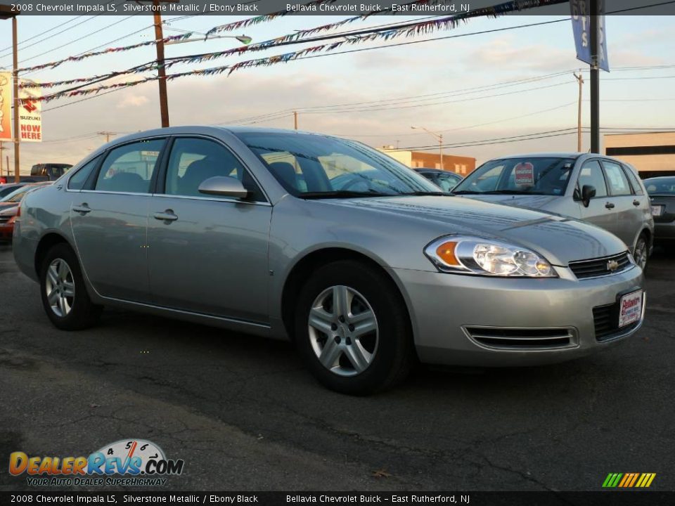 2008 Chevrolet Impala LS Silverstone Metallic / Ebony Black Photo #3
