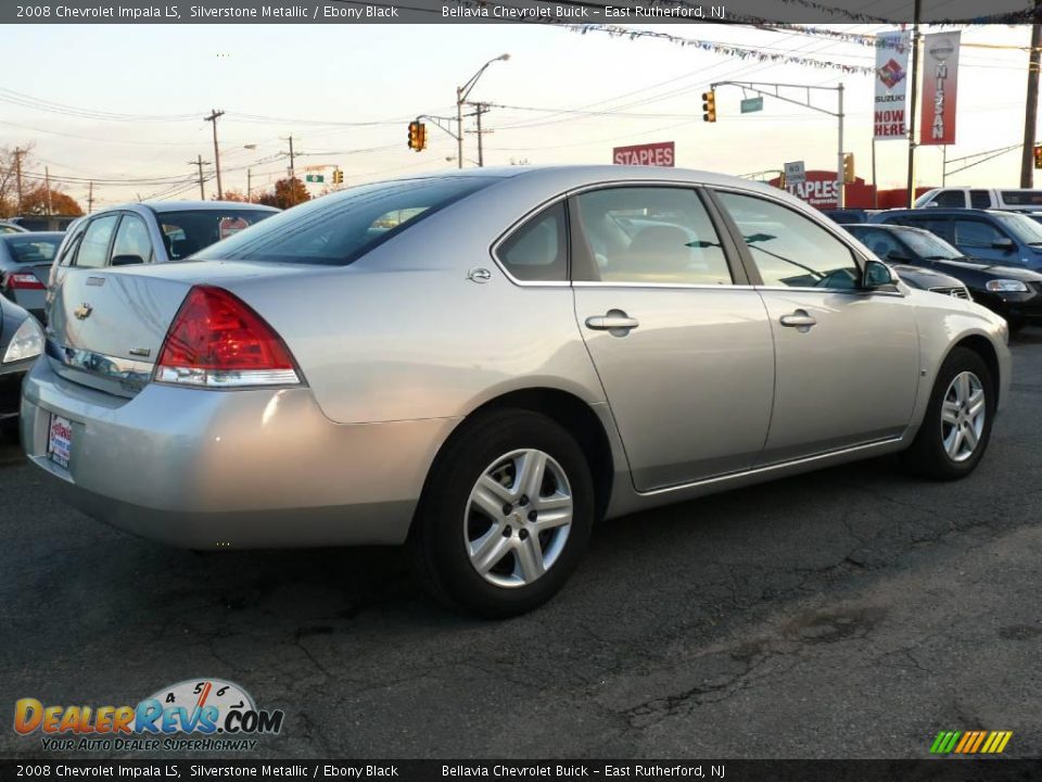 2008 Chevrolet Impala LS Silverstone Metallic / Ebony Black Photo #4