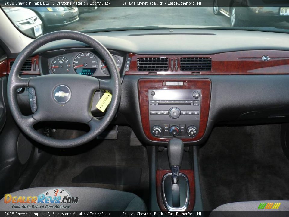 2008 Chevrolet Impala LS Silverstone Metallic / Ebony Black Photo #9