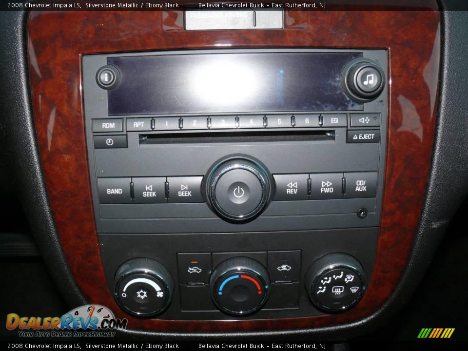 2008 Chevrolet Impala LS Silverstone Metallic / Ebony Black Photo #10
