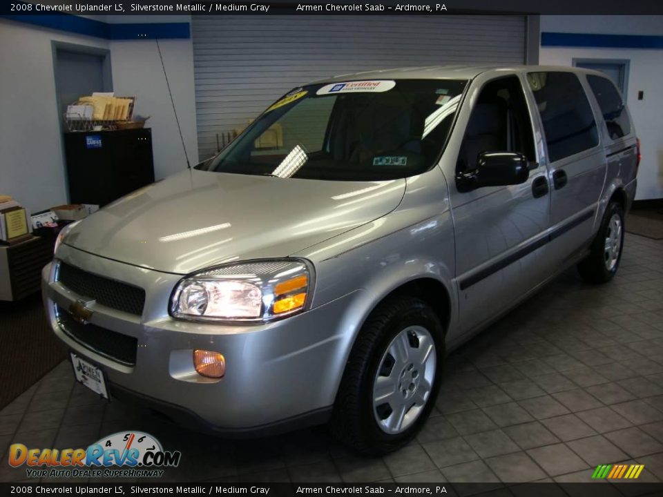 2008 Chevrolet Uplander LS Silverstone Metallic / Medium Gray Photo #1