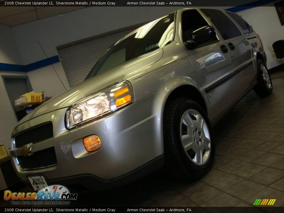 2008 Chevrolet Uplander LS Silverstone Metallic / Medium Gray Photo #2
