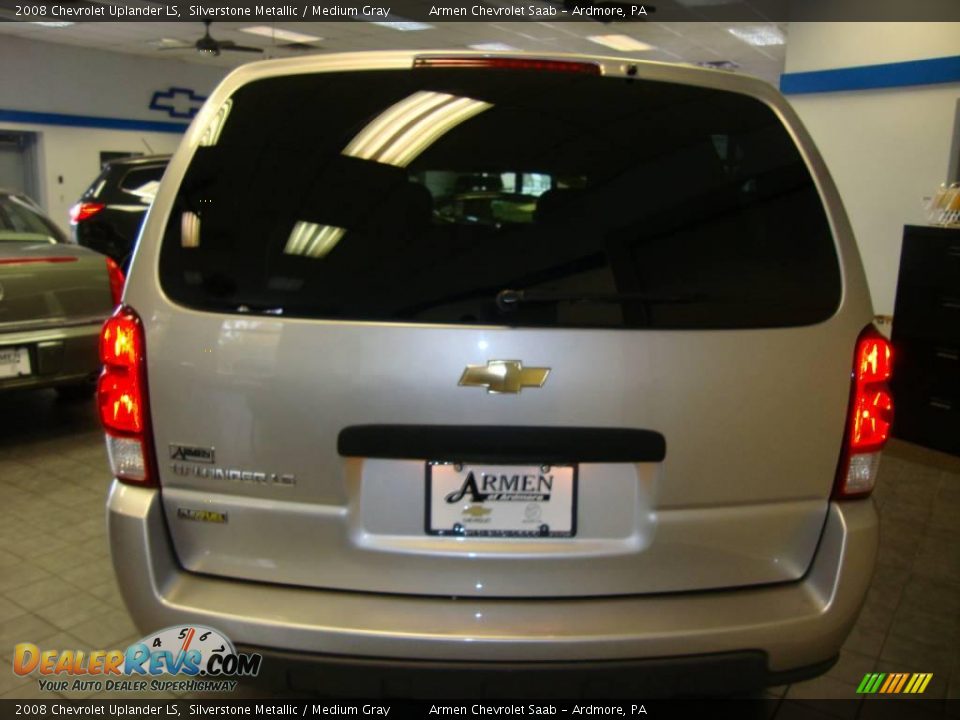 2008 Chevrolet Uplander LS Silverstone Metallic / Medium Gray Photo #5