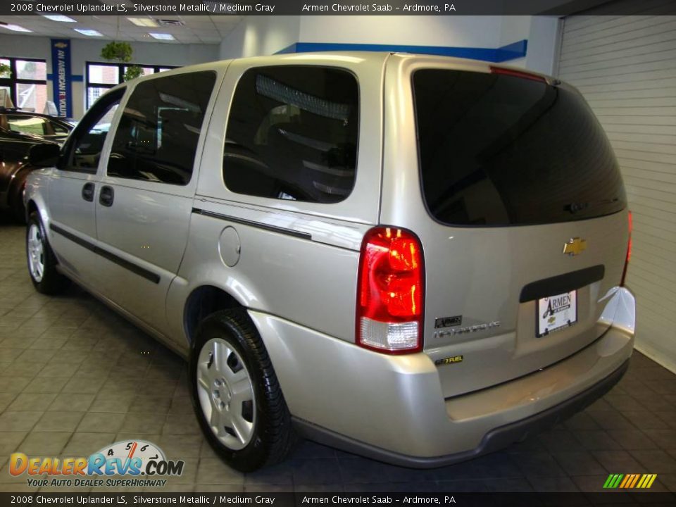 2008 Chevrolet Uplander LS Silverstone Metallic / Medium Gray Photo #6