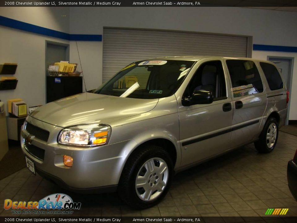 2008 Chevrolet Uplander LS Silverstone Metallic / Medium Gray Photo #8