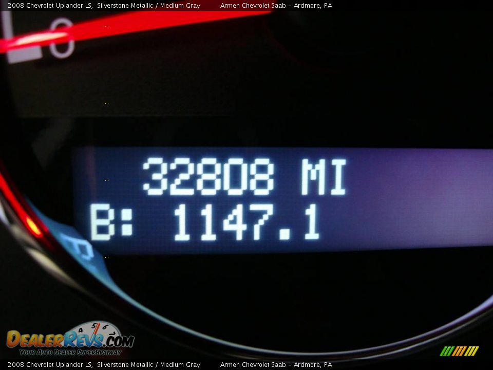 2008 Chevrolet Uplander LS Silverstone Metallic / Medium Gray Photo #29