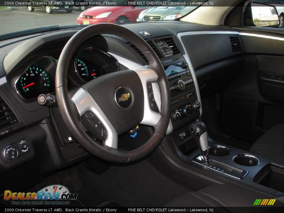2009 Chevrolet Traverse LT AWD Black Granite Metallic / Ebony Photo #8