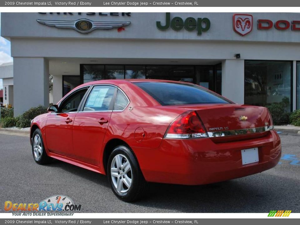 2009 Chevrolet Impala LS Victory Red / Ebony Photo #3
