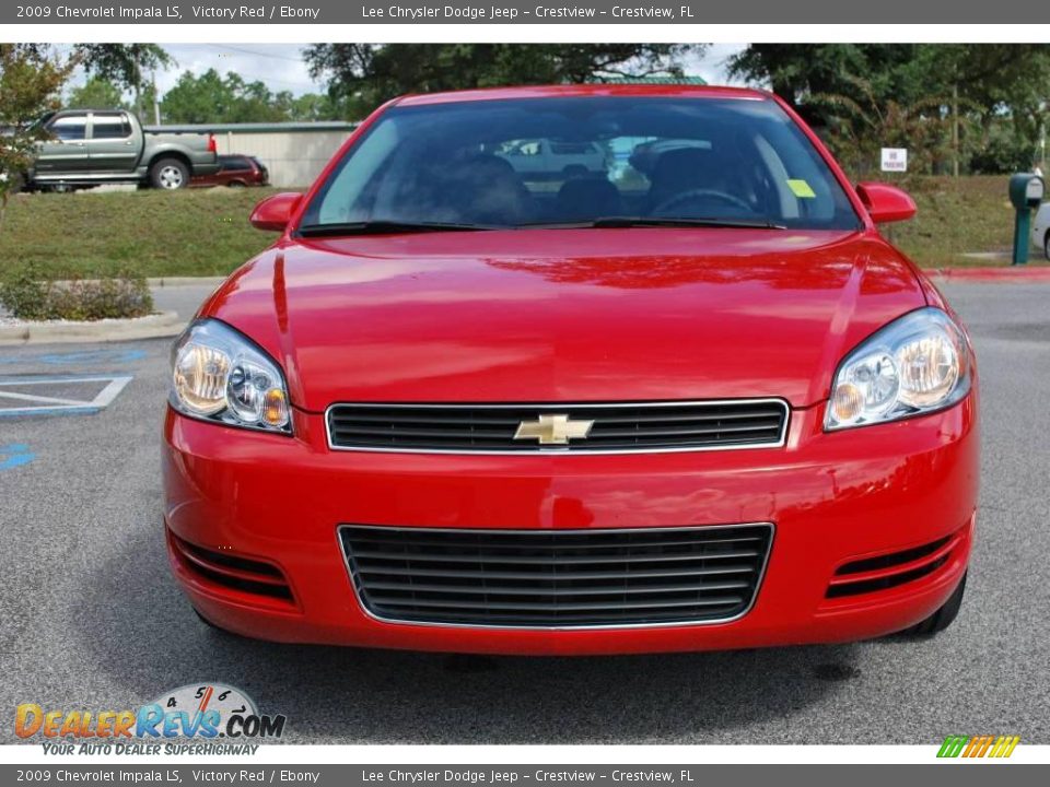 2009 Chevrolet Impala LS Victory Red / Ebony Photo #8