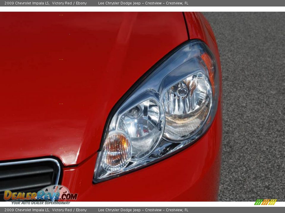 2009 Chevrolet Impala LS Victory Red / Ebony Photo #9
