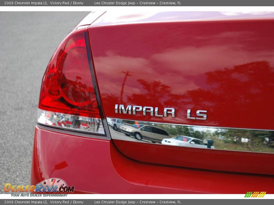 2009 Chevrolet Impala LS Victory Red / Ebony Photo #10