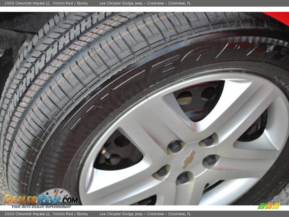 2009 Chevrolet Impala LS Victory Red / Ebony Photo #12
