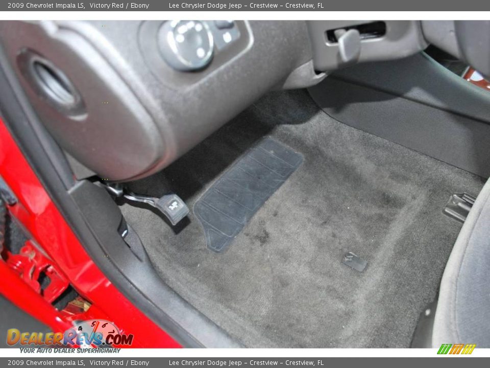2009 Chevrolet Impala LS Victory Red / Ebony Photo #16