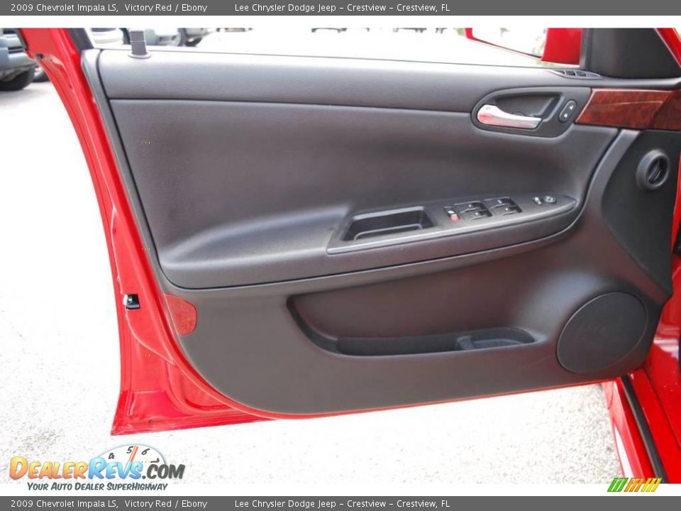 2009 Chevrolet Impala LS Victory Red / Ebony Photo #17