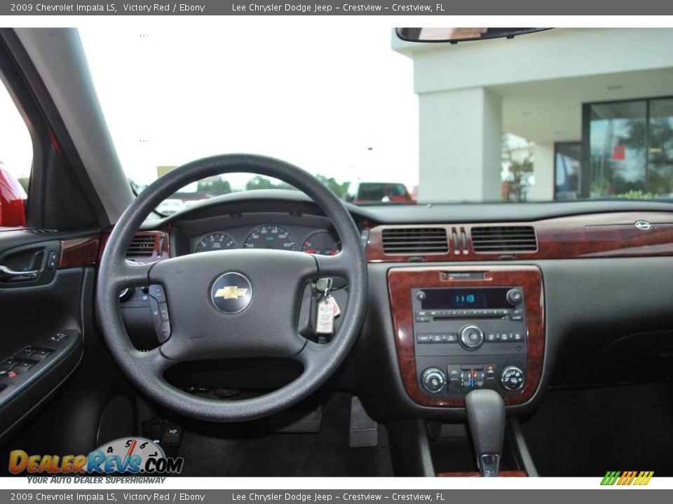 2009 Chevrolet Impala LS Victory Red / Ebony Photo #18