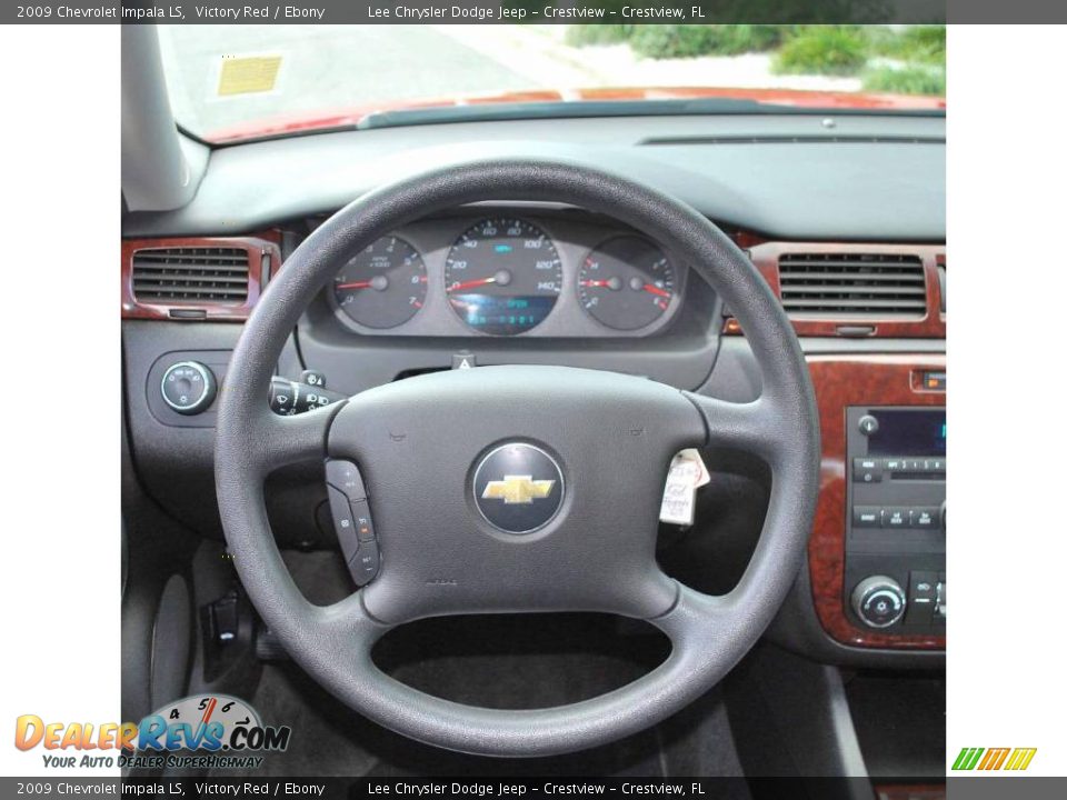 2009 Chevrolet Impala LS Victory Red / Ebony Photo #19