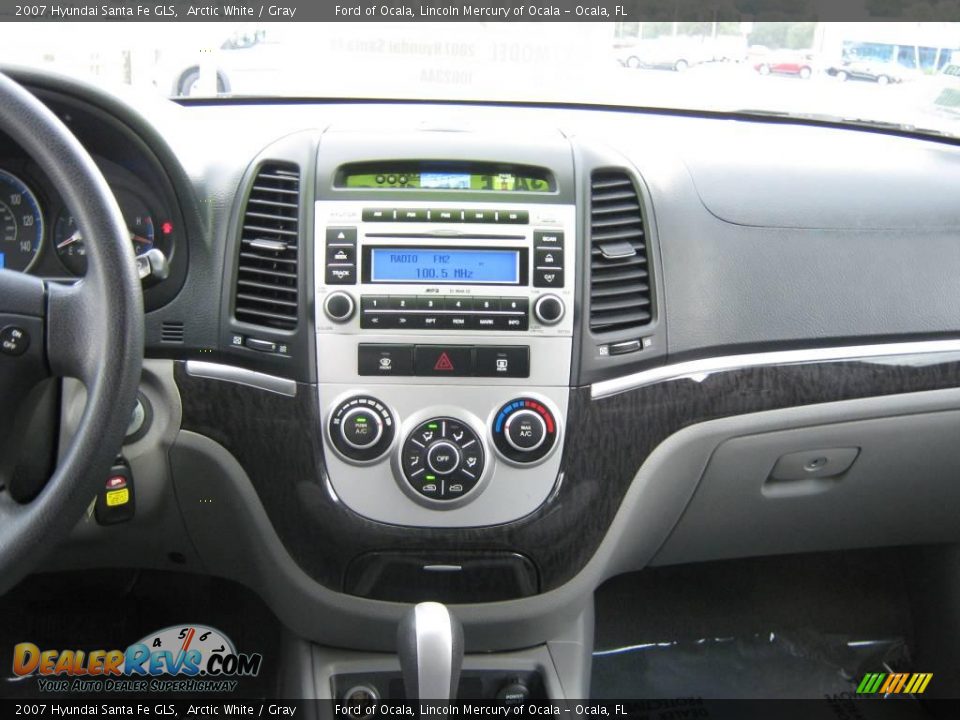 2007 Hyundai Santa Fe GLS Arctic White / Gray Photo #21