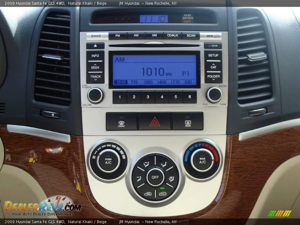 2009 Hyundai Santa Fe GLS 4WD Natural Khaki / Beige Photo #21
