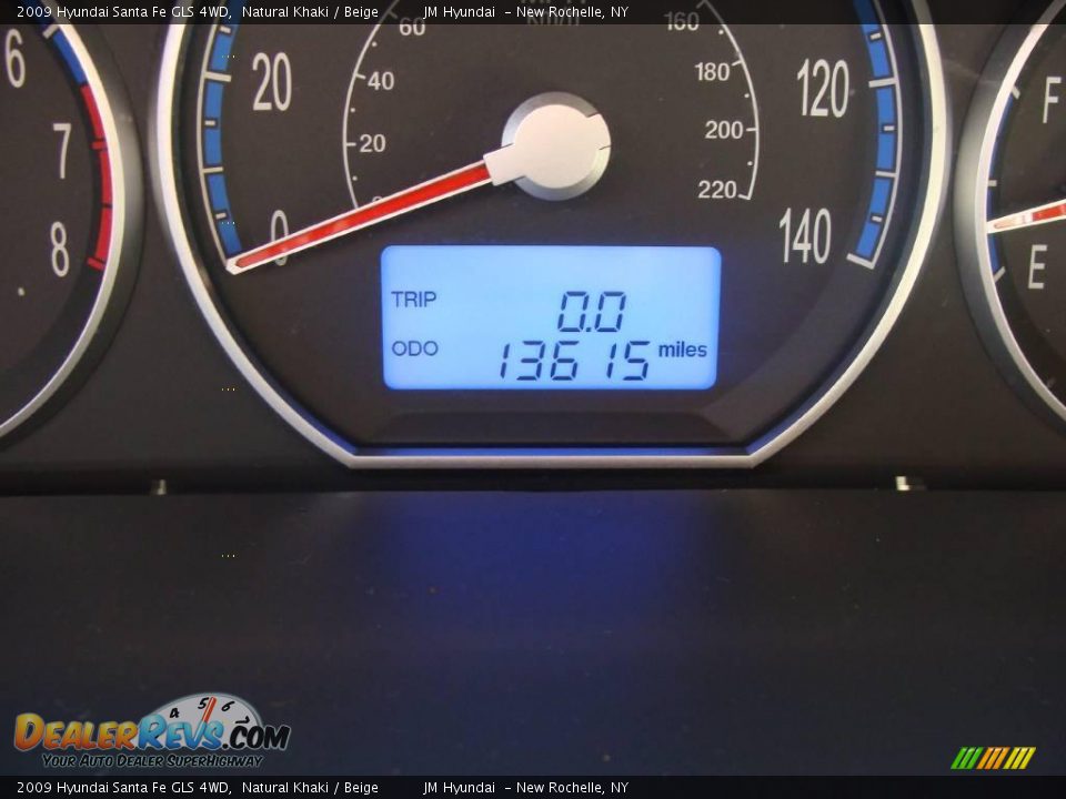 2009 Hyundai Santa Fe GLS 4WD Natural Khaki / Beige Photo #26