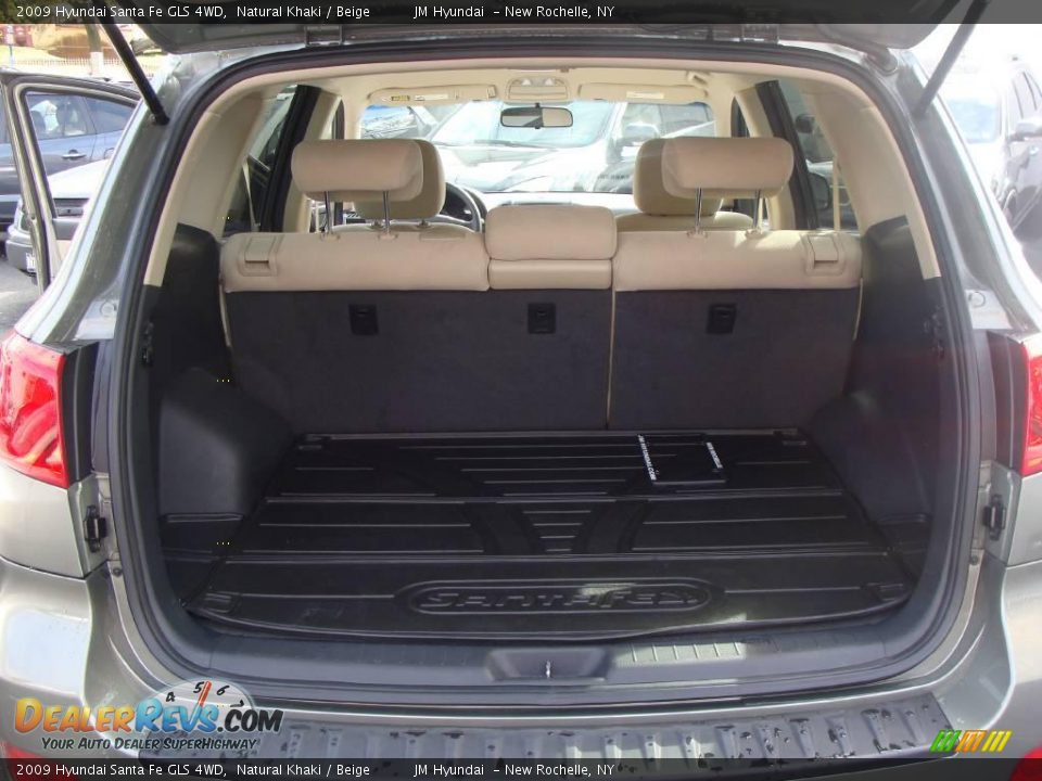 2009 Hyundai Santa Fe GLS 4WD Natural Khaki / Beige Photo #27